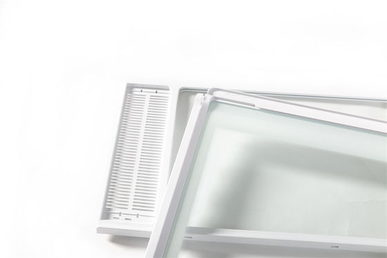 Adjustable Corrosion Resistance 4mm Fridge Glass Shelves
