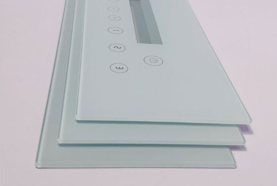 Oven Door Mark Printed Tempered 3.2mm Glass Control Panel